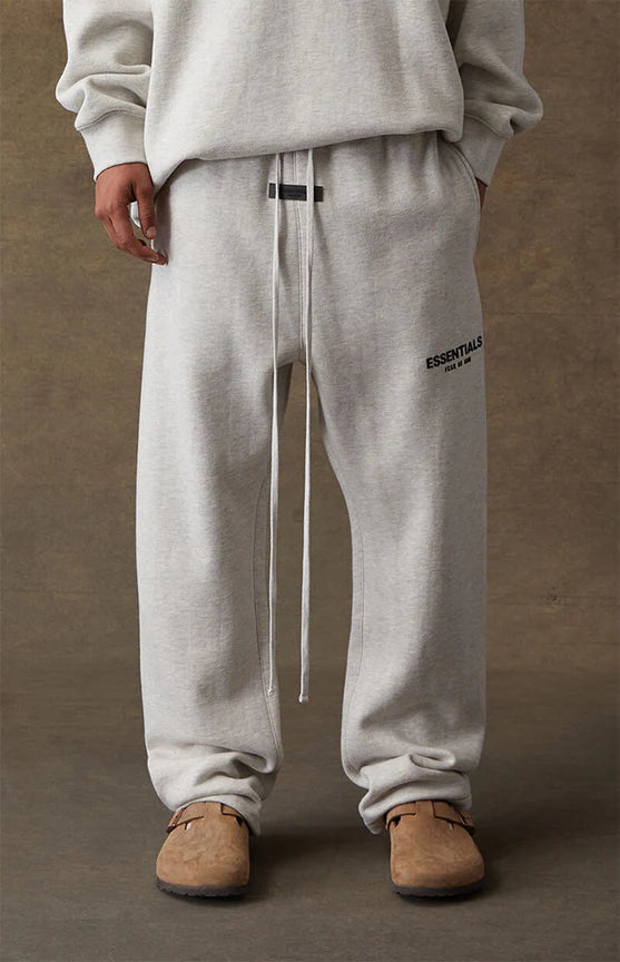 Essentials ss22 Light Oatmeal Relaxed Sweatpants